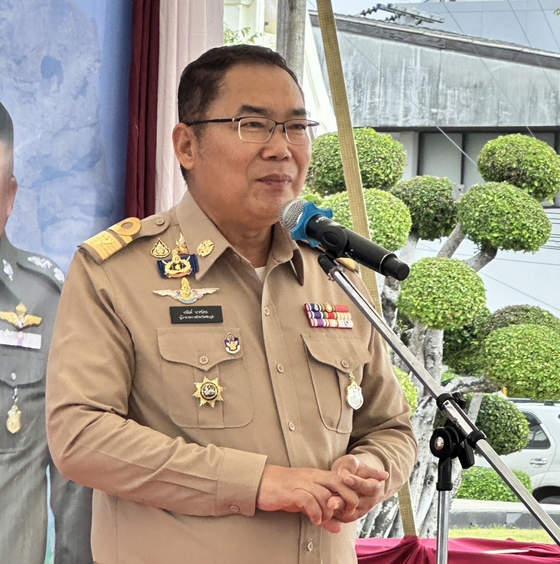 สพม.ชัยภูมิ เข้าร่วมการประชุมหารือข้อราชการและการประสานความร่วมมือระหว่างหน่วยงาน ประจำเดือนพฤษภาคม 2568 ณ ลานหน้าอาคาร ตำรวจภูธรจังหวัดชัยภูมิ