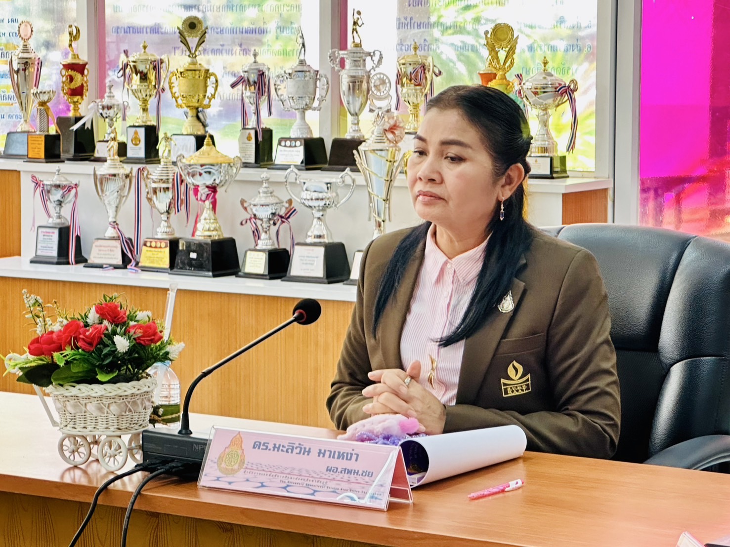 ผอ.สพม.ชัยภูมิ เข้าร่วมการประชุมผู้อำนวยการสำนักงานเขตพื้นที่การศึกษา ทั่วประเทศ ผ่านระบบ Video Conference ครั้งที่ 2/2568