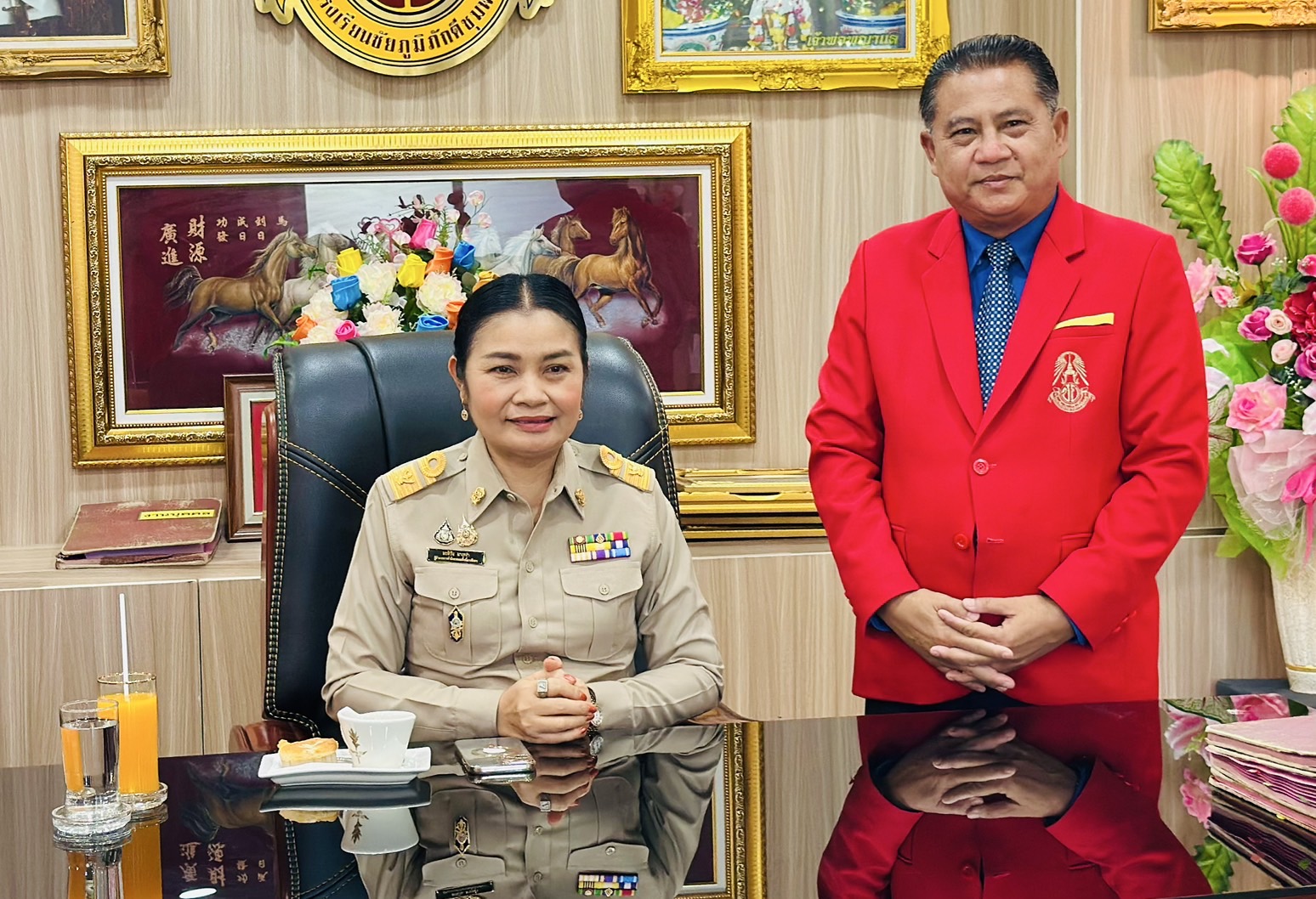 ผอ.สพม.ชัยภูมิ ออกตรวจราชการ หลังเปิดภาคเรียนที่ 2 ปีการศึกษา 2567 ณ โรงเรียนชัยภูมิภักดีชุมพล