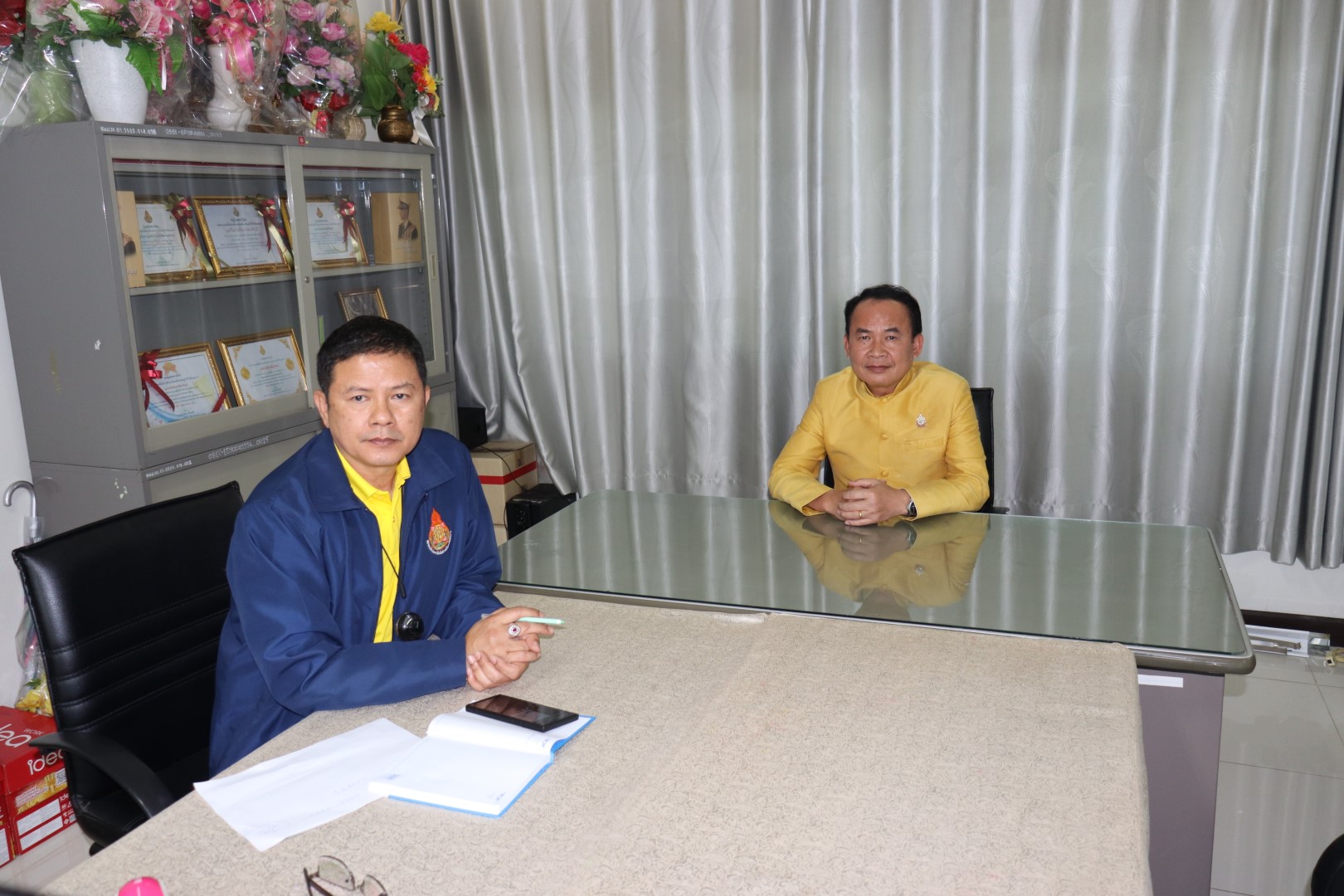 สพม.ชัยภูมิ เข้าร่วมการประชุมติดตามสถานการณ์ และช่วยเหลือผู้ประสบอุทกภัยผ่านระบบการประชุมทางไกล Zoom Cloud Meeting