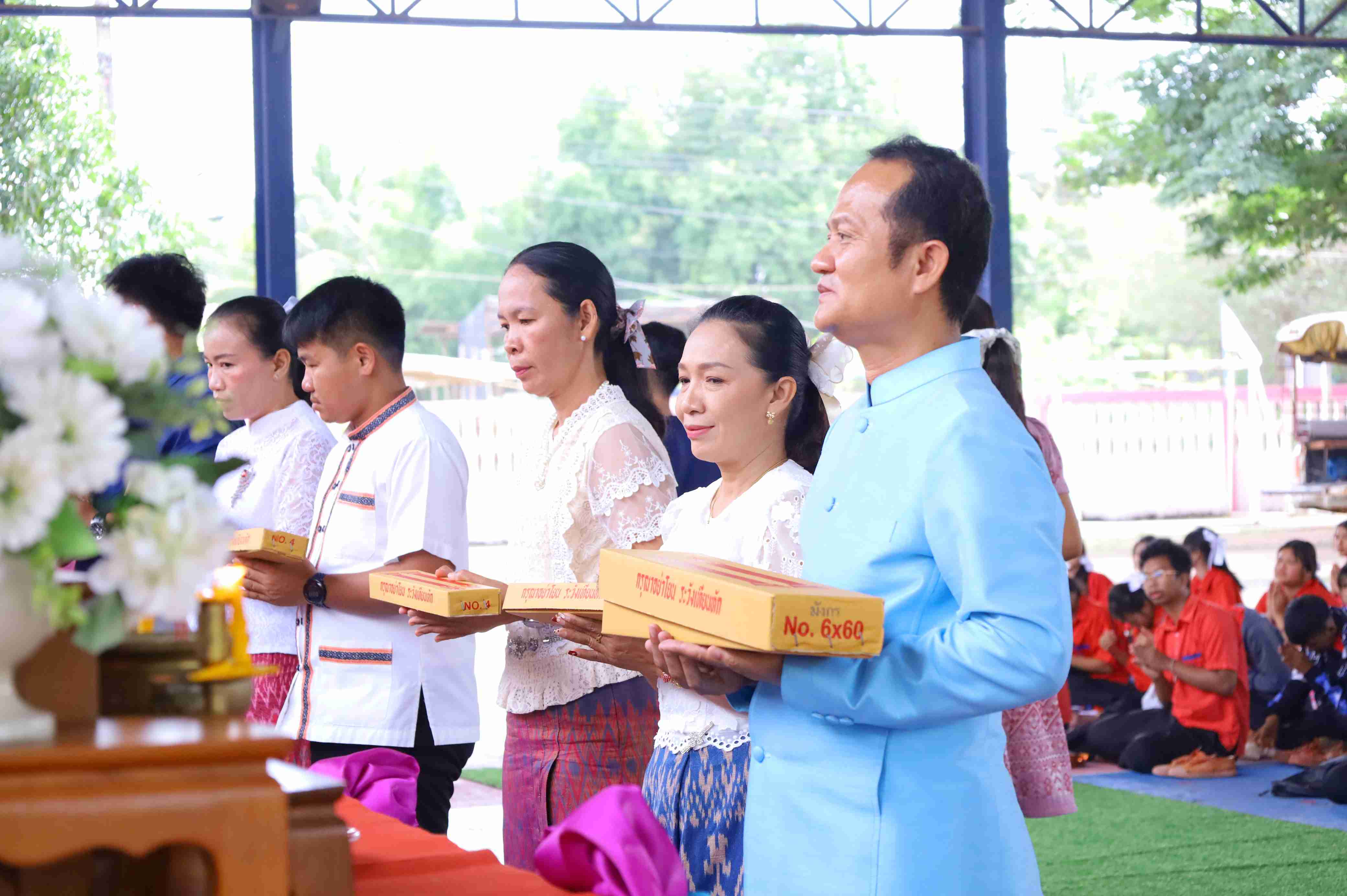 โรงเรียนเจียงทองพิทยาคม "ถวายเทียนพรรษามหากุศล ผลบุญมากมี สามัคคีเจียงทอง" ประจำปีการศึกษา 2568