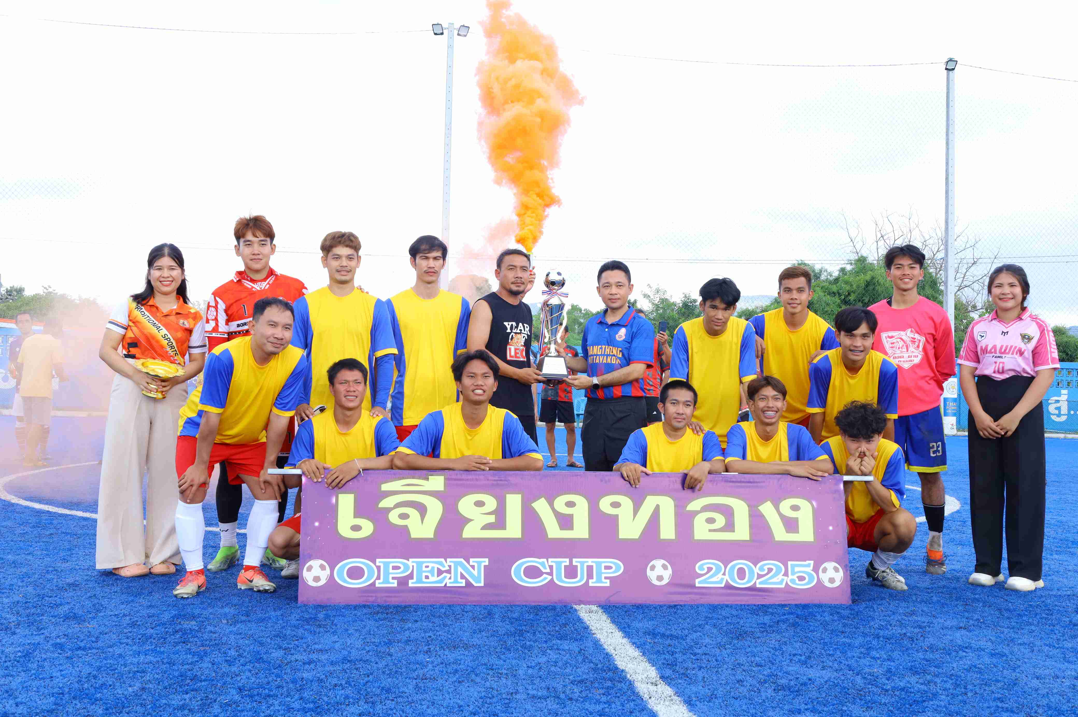 โรงเรียนเจียงทองพิทยาคม จัดกิจกรรมการแข่งขันฟุตบอล โอเพ่นคัพ ครั้งที่ 1 ระหว่างวันที่ 11-12 กรกฎาคม 2568 ณ สนาม king powerโรงเรียนเจียงทองพิทยาคม