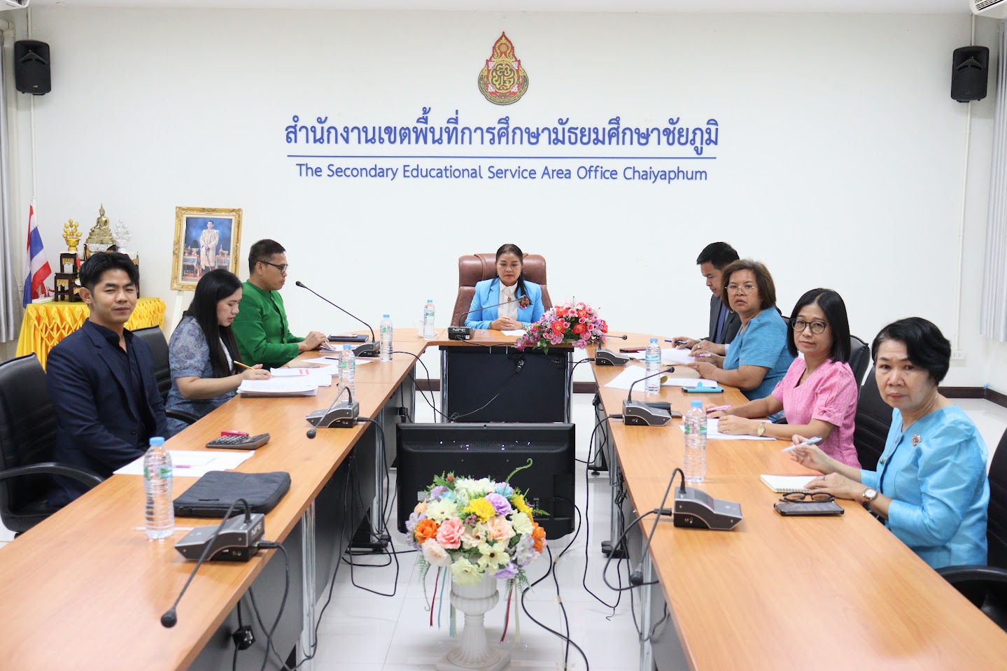 สพม.ชัยภูมิ จัดประชุมชี้แจงโครงการเช่าใช้อุปกรณ์การเรียนการสอนสำหรับครูและนักเรียน ภายใต้โครงการส่งเสริมการเรียนรู้ขั้นพื้นฐานทุกที่ทุกเวลา