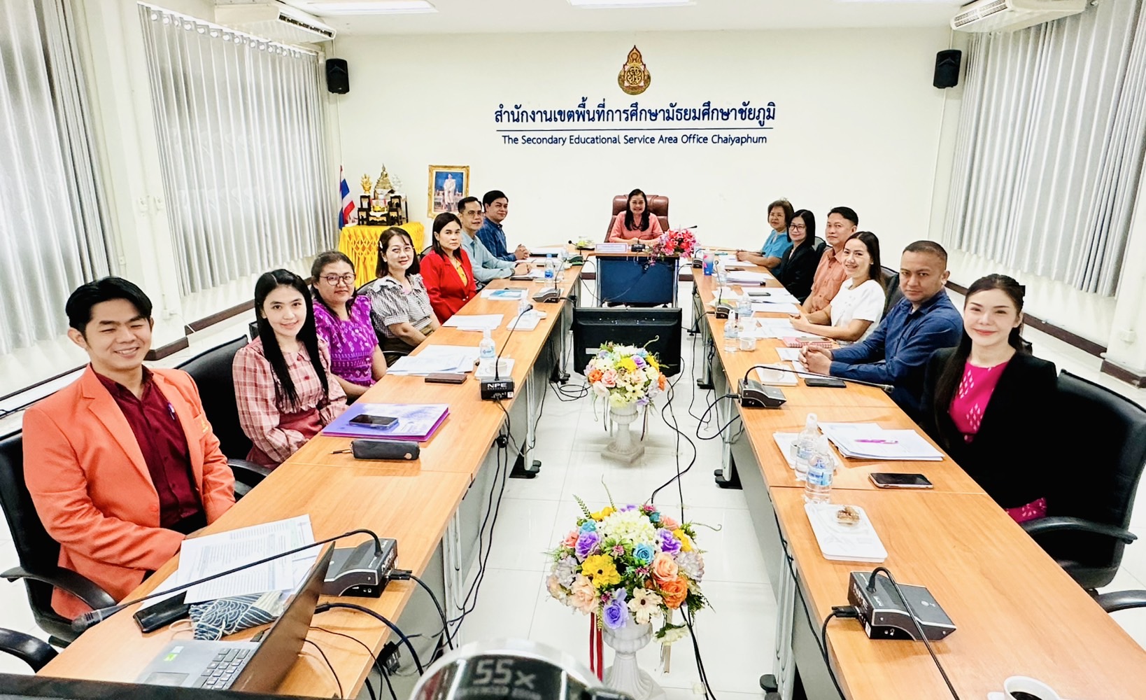 สพม.ชัยภูมิ จัดการประชุมคณะกรรมการบริหารสำนักงานเขตพื้นที่การศึกษามัธยมศึกษาชัยภูมิ ครั้งที่ 17/2568