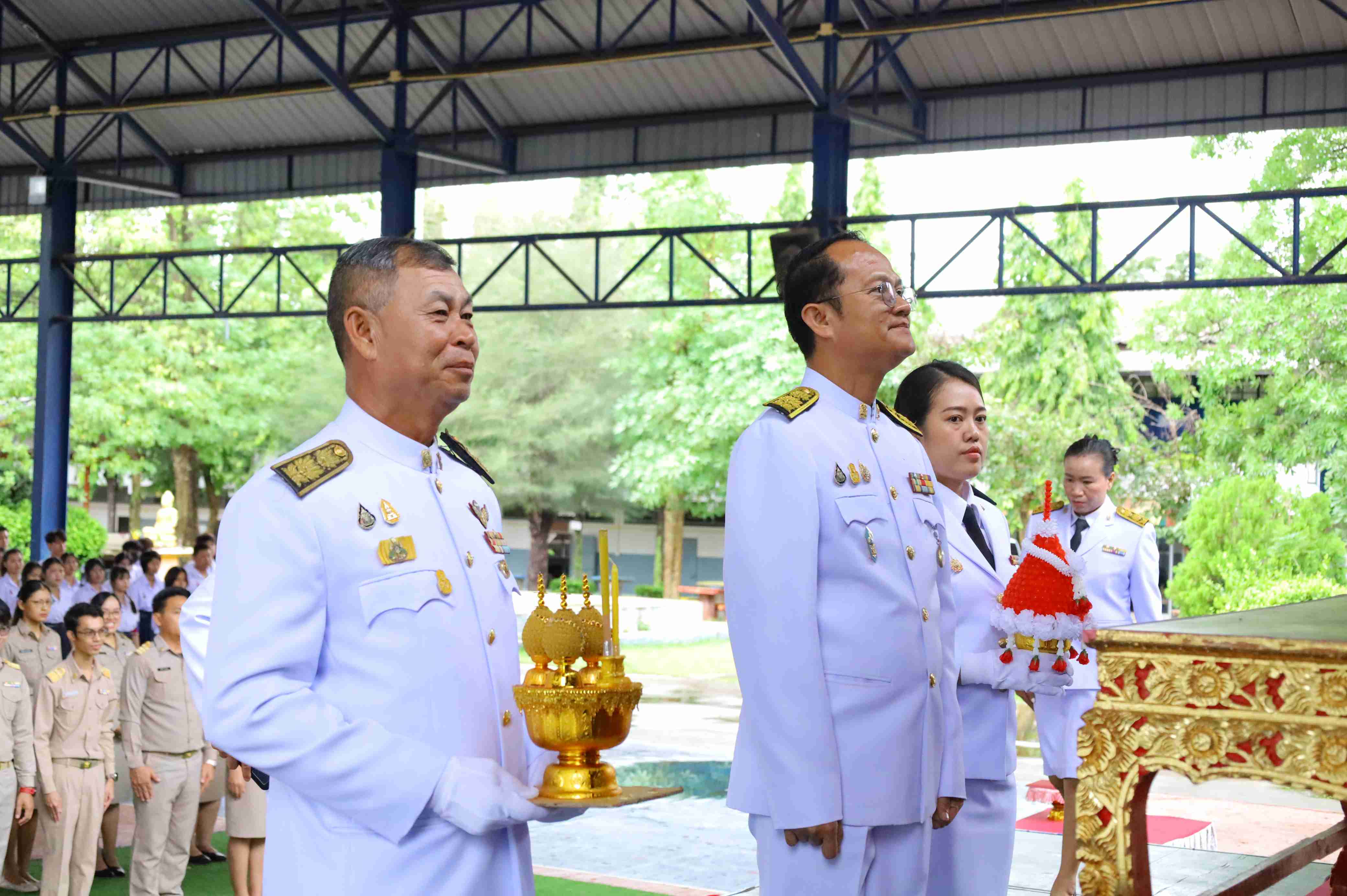 โรงเรียนเจียงทองพิทยาคม จัดกิจกรรมเฉลิมพระเกียรติ พระบาทสมเด็จพระปรเมนทรมหาอานันทมหิดล พระอัฐมรามาธิบดินทร เนื่องในโอกาสวันพระบรมราชสมภพ ครบ ๑๐๐ ปี ๒๐ กันยายน ๒๕๖๘