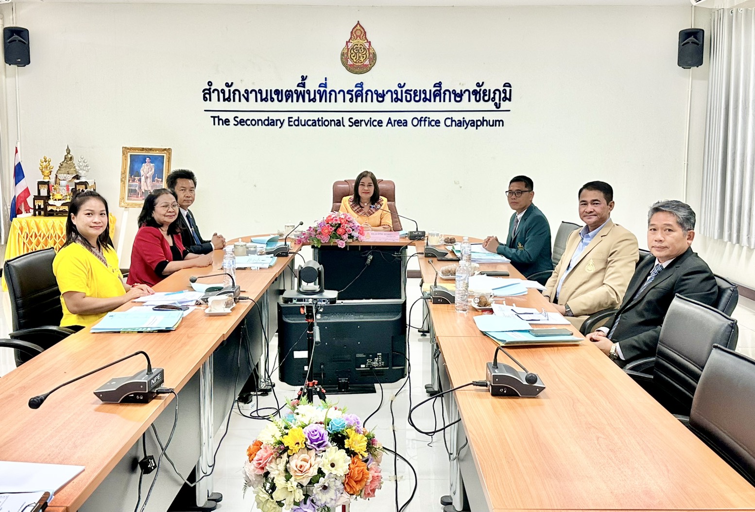 สพ.ม.ชัยภูมิ จัดการประชุมคณะกรรมการพิจารณาเลื่อนเงินเดือนข้าราชการครูและบุคลากรทางการศึกษา ครั้งที่ 2 (1 ตุลาคม 2568) ระดับเขตพื้นที่การศึกษา สำนักงานเขตพื้นที่การศึกษามัธยมศึกษาชัยภูมิ ครั้งที่ 1/2568