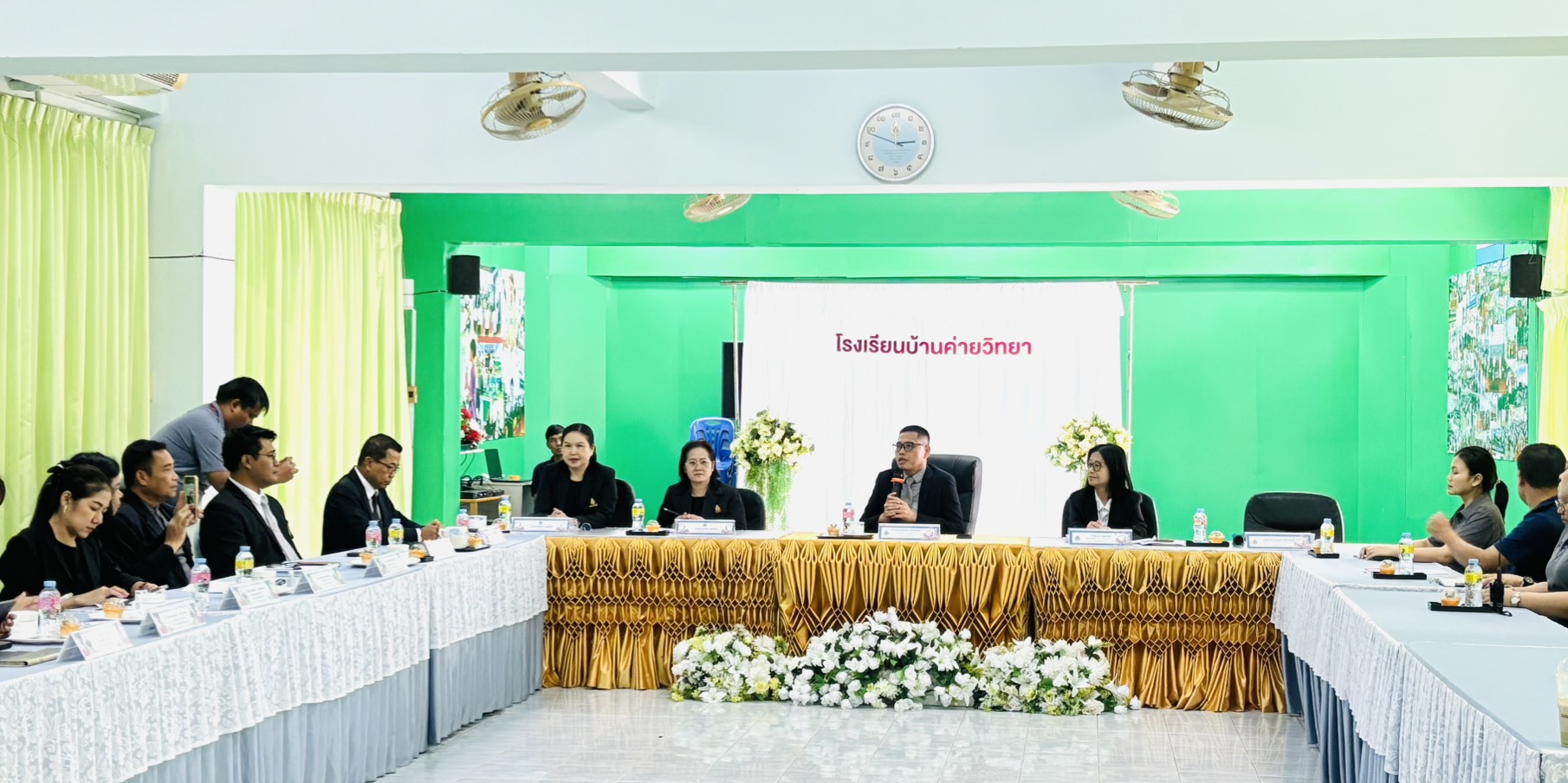 สพม.ชัยภูมิ ลงพื้นที่ นิเทศ ติดตาม ตรวจเยี่ยมสถานศึกษา โรงเรียนเมืองพญาแลวิทยาและโรงเรียนบ้านค่ายวิทยา