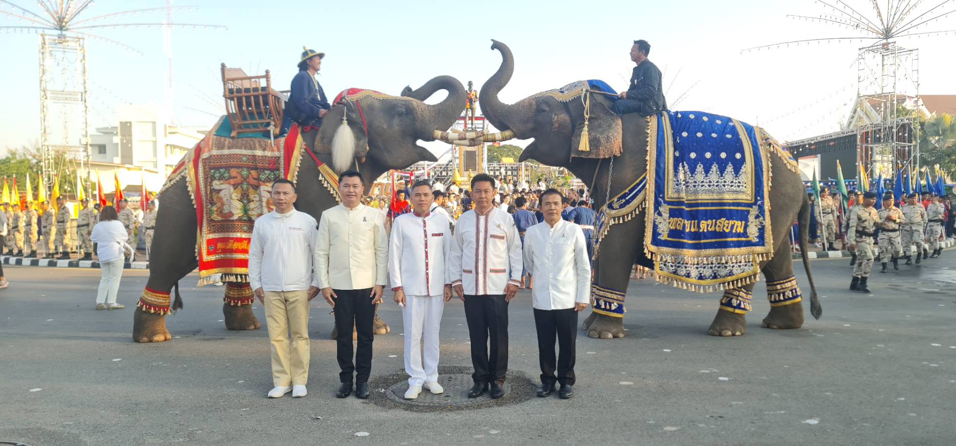 สพม.ชัยภูมิ เข้าร่วมพิธีบวงสรวงดวงวิญญาณเจ้าพ่อพญาแล พร้อมร่วมพิธีถวายช้างแด่เจ้าพ่อพญาแล และพิธีเปิดงานเจ้าพ่อพญาแล ประจำปี 2569 