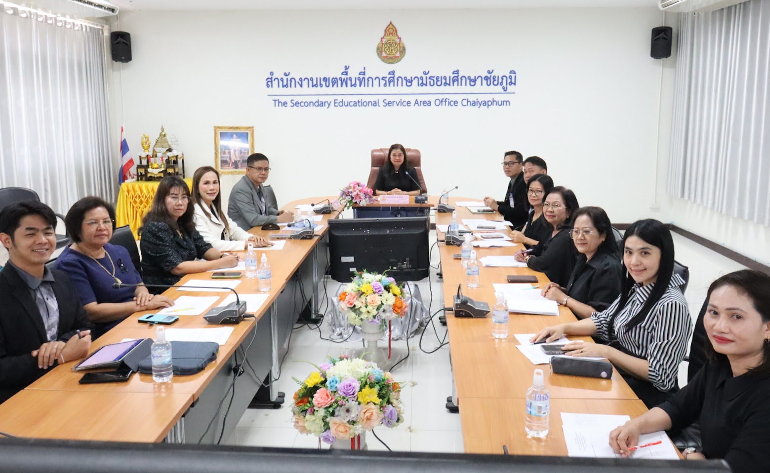 สพม.ชัยภูมิ จัดการประชุมประชุมคณะกรรมการบริหารสำนักงานเขตพื้นที่การศึกษามัธยมศึกษาชัยภูมิ ครั้งที่ 5/2569